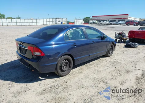 2010 Honda Civic Lx из США, поврежденный, VIN 2HGFA1F53AH547228